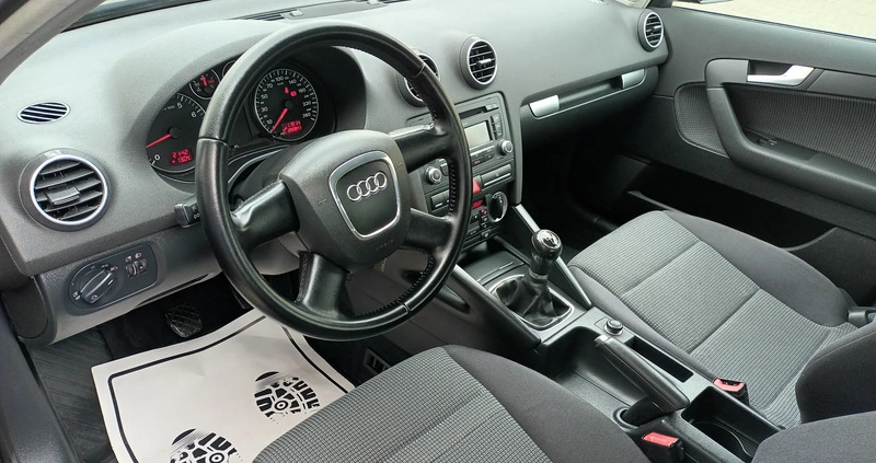 Audi A3 cena 21999 przebieg: 200840, rok produkcji 2008 z Inowrocław małe 742